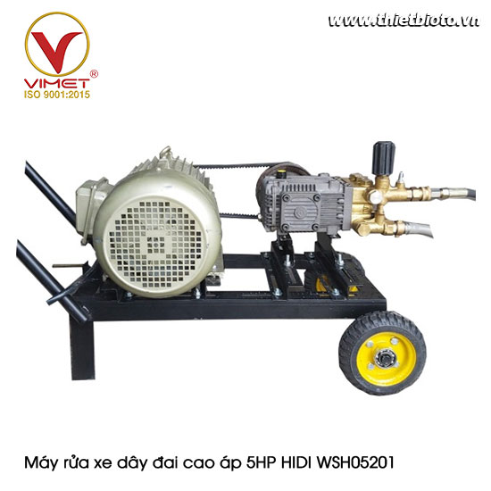 Máy rửa xe dây đai cao áp 5HP WSH05201