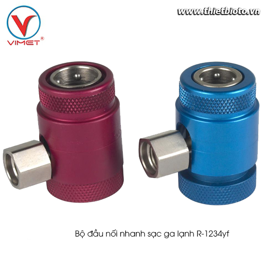 Bộ đầu nối nhanh sạc ga lạnh R-1234yf
